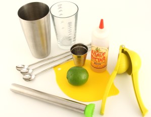 Margarita Cocktail tools